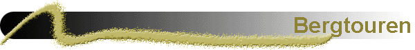 Bergtouren