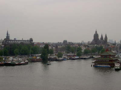 Blick auf Amsterdam