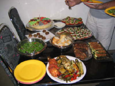 Das gab es zum Essen :-)