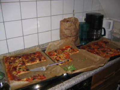 Das gab es zum Essen :-)