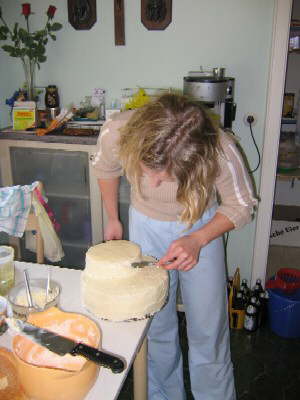 So entstand die Torte